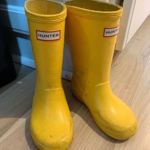Hunter boots size (little kids / toddler 10)
